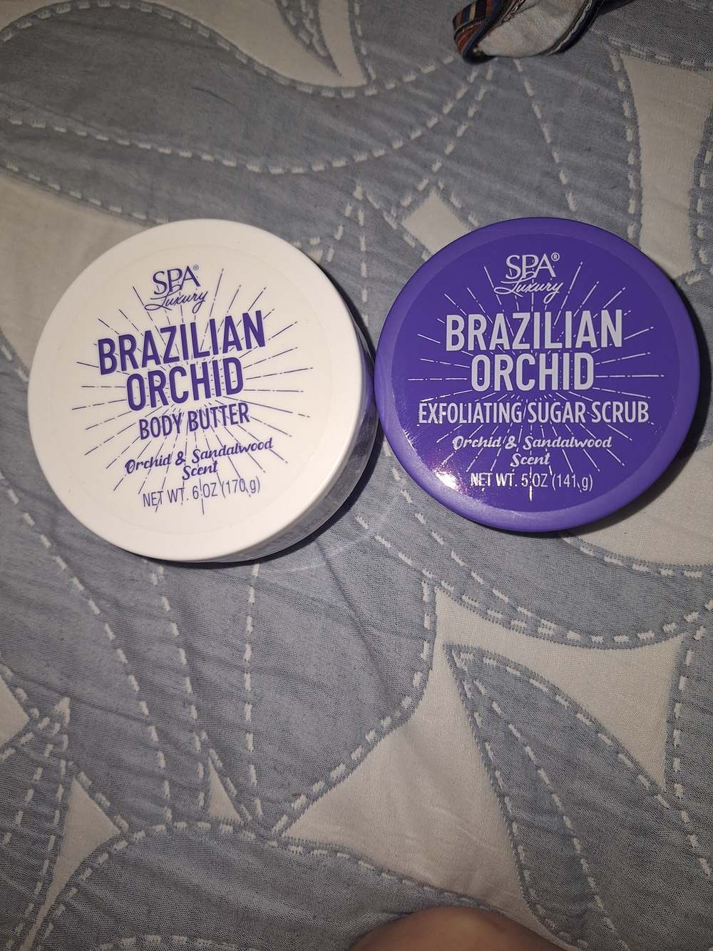 SPA Luxury Brazilian Orchid Body Butter & Sugar Scrub -